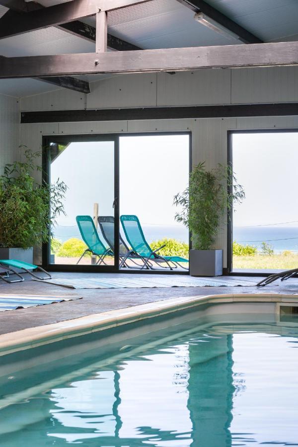 La Metairie-Du-Vauhariot - Vue Mer Et Mont Saint Michel - Piscine Chauffee - Acces Gr34 Cancale Luaran gambar